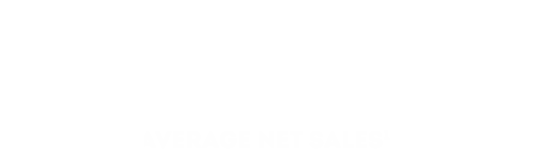 $1,225,863 Average Net Sales^1 (see footer disclaimer)